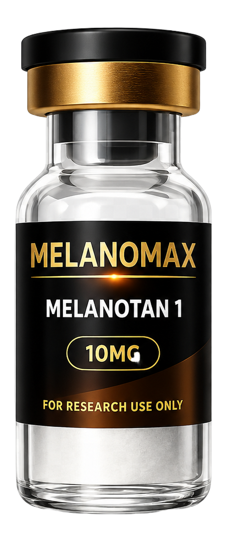 MelanoMax Melanotan 1 peptide vial