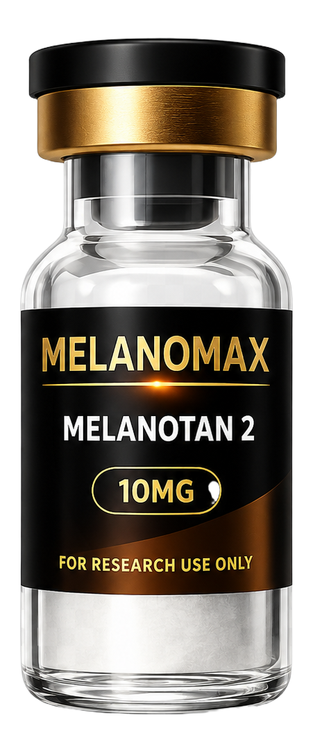 MelanoMax Melanotan 2 peptide vial